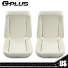 New Fit For 1966-1972 GM Front Bucket Seat Foam Bun Cushion Upper & Lower Pair picture