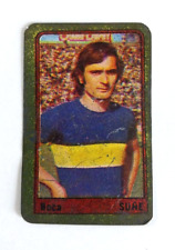 Vintage 1972 Crack Super Chapitas Argentina Rubén Suñe Tin Card Boca Juniors  picture