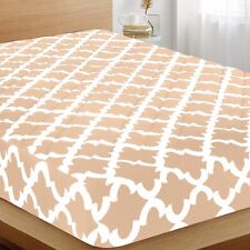Quilted Fitted Washable Mattress Pad Fits Up to 16 Inches Deep Utopia Bedding picture