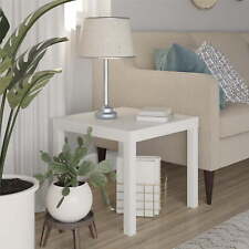 Mainstays Parsons End Table, White picture