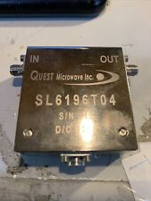 Quest Microwave SL6196T04 Isolator 690-960MHz 75W 0.4dB Loss picture