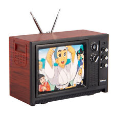 1x Dollhouse Miniature 1/12 Vintage TV Mini Television Set Furniture Accessories picture