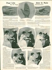 1903 Double Sided Magazine Antique Hand Read Document picture