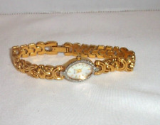 Vintage Bulova Womens Watch, NOT WORKING,   iridescent pearl dial picture