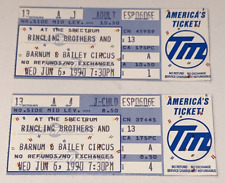 6/6/90 Ringling Brothers Barnum & Bailey Circus The Spectrum Philly Ticket Stub picture