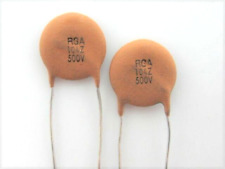 2 PCS - .1uF / 0.1uF  @ 500V CERAMIC Disc Capacitor - Great For Bass - Ref # 87 picture