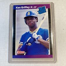 1989 Donruss #33 Ken Griffey Jr Rated Rookie Card picture