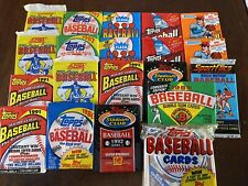 Unopened Baseball Card Packs 27 Pack Variety from 1986-1996  picture