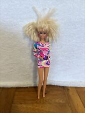 Vintage 1991 Totally Hair Barbie Doll With Earrings  picture