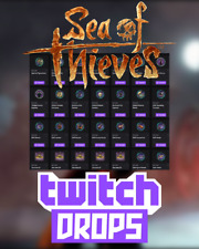 Sea of Thieves Phoenix/EWR/EWS/RMS 184 ITEMS (300k Gold) Twitch Drops picture