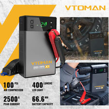 VTOMAN Car Jump Starter with Air Compressor Power Bank Battery Charger Booster  picture