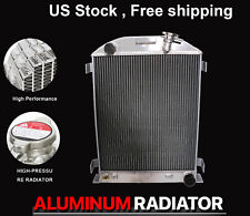 Aluminum Radiator for 1928-1936 Ford with Cooler (Chevy V8 Swap) 3ROWS picture