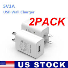 2 Pack Universal 5V 1A US Plug USB AC Wall Charger Power Adapter For Smart Phone picture