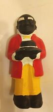 Vintage Hand Painted Heavy Coin Bank Statue Figurine 9
