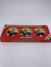 W BRITAIN BOX SETS 7228 *BRITISH REGIMENT 3 MOUNTED LIFEGUARDS HAND PAINTED picture