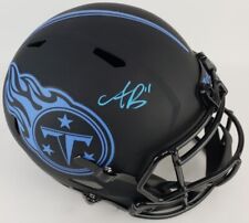 A. J. Brown Signed Tennessee Titans Full Size Eclipse Replica Helmet w/ COA picture