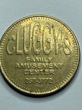Cluggy's Amusement Center Arcade Token Chambersburg Pennsylvania Obsolete #rs1 picture