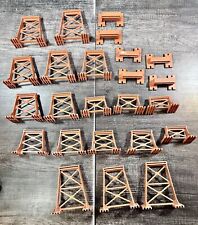 American Flyer S Gauge Trestle Sections 24 Pieces Post War picture