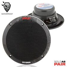 Pyle PLMR605B Dual 6.5'' Waterproof Marine Speakers, 2-Way Full Range Stereo New picture