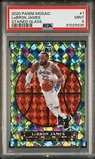 Lebron James 2020-21 Mosaic Basketball Stained Glass #1 Los Angeles Lakers PSA 9 picture