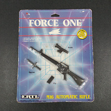 ERTL Force One 1989 Die Cast Metal M16 Automatic Rifle Toy Figurine *Sealed* picture