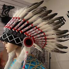 Indian Feather Headdress Indian Headband Headwear for Carnival Party Cosplay picture