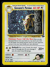Pokemon Card - Giovanni's Persian Gym Challenge 8/132 Holo Rare SWIRL picture