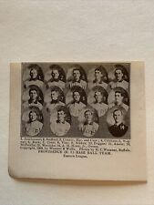 Providence Grays General Stafford Lee Viau Armbruster 1903 Baseball Team Picture picture
