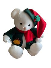 Vtg 1990’s Commonwealth Toy Christmas Teddy Bear Stuffed Animal Plush Toy 17
