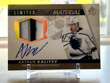 2022-23 Upper Deck UD SP Authentic Limited Auto Patch Kings Arthur Kaliyev #/100 picture