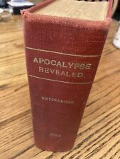 Very rare, Antique Apocalypse Revealed 1876 Emmanuel Swedenborg ￼ Not Relisting picture
