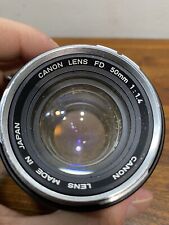 Vintage Canon FD 50mm 1:1.4 Lens — Nice Condition picture