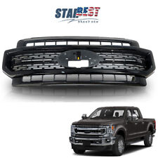 Fit For 2020 2021 2022 Ford F-250 F-350 Super Duty Sport Glossy Black Grille picture