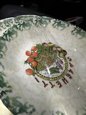 Vintage Himark Spaghetti Pasta Serving Bowl 3 Piece Set Made in Italy Crazing picture