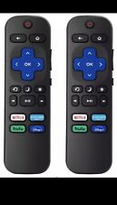 2pack Remote Control Replacement for All Roku TV,TCL/Hisense/Onn Roku picture