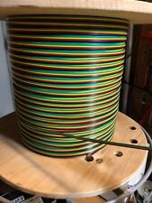 American Flyer No 24 FC4C Flat 4 color rainbow wire Green,Yellow,Red,Bk 100 Ft picture