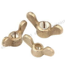Wing Nuts Metric M3 M4 M5 M6 M8 ~M12 Brass Extra Large Wing Butterfly Wing Nuts picture