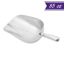 85 oz Aluminum Scoop with Contoured Handle, Large Utility Scoop by Tezzorio picture