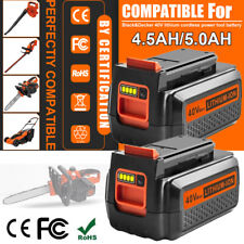 2Pack 40V 5.0Ah Lithium Battery For Black & Decker 40 Volt Max LBXR36 LBX2040 US picture