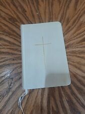 Vintage 1952 The Common Prayer Book The Hymnal Seabury Press White Leather picture