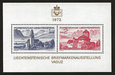 Liechtenstein Scott #505, Souvenir Sheet 1972 Complete Set FVF MNH picture