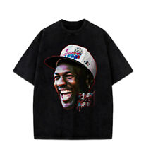 Michael Jordan 1996 Championship Parade Vintage Style Graphic 90's Bulls T-Shirt picture