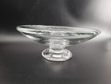 Simon Pearce Hand Blown Footed Centerpiece Bowl 9