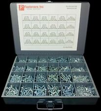 4,061 PCS #6 #8 #10 Phillips Pan Head Machine Screws Nuts Washers Assortment picture