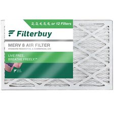 Filterbuy 18x30x1 Pleated Air Filters, Replacement for HVAC AC Furnace (MERV 8) picture