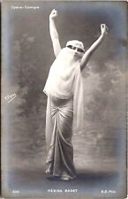 REGINA BADET : FRENCH ACTRESS & DANCER : PORTRAIT BY PAUL BOYER : RPPC picture