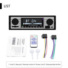 Bluetooth Vintage Wireless MP3 Player Multimedia Player AUX USB FM 12V Classic picture