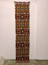 Vintage Gorgeous Hand Woven Swedish Scandinavian Wall Hanging Runner Kilim picture