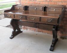 1970s Sprague & Carleton Colonial Style Solid Maple Kings Writing Desk picture
