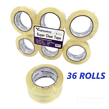 Heavy Duty Packing Tape 36 Rolls Total 3960Y,Clear 2Mil 2
